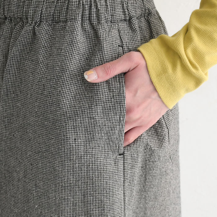 1,111円OFFクーポンあり パンツ ワイド レディース バルーン 綿麻 3種のチェック 大きいサイズ 25SS0219, | earth_eco_loco | 17