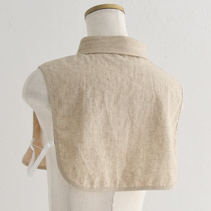 2点までメール便可 麻100％の付け襟 丸衿 フォーマルにも レディース 麻100％ 26SS0219R, 爆買 | earth_eco_loco | 20