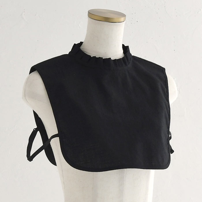 2点までメール便可 麻100％の付け襟 タックフリル衿 フォーマルにも レディース 麻100％ 26SS0219R, 爆買 | earth_eco_loco | 18