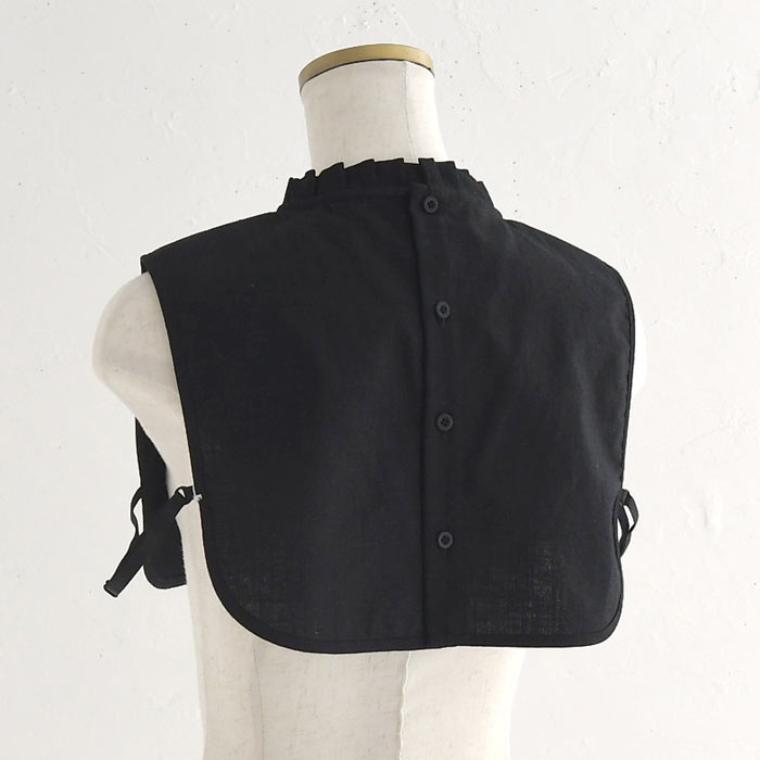 2点までメール便可 麻100％の付け襟 タックフリル衿 フォーマルにも レディース 麻100％ 26SS0219R, 爆買 | earth_eco_loco | 19