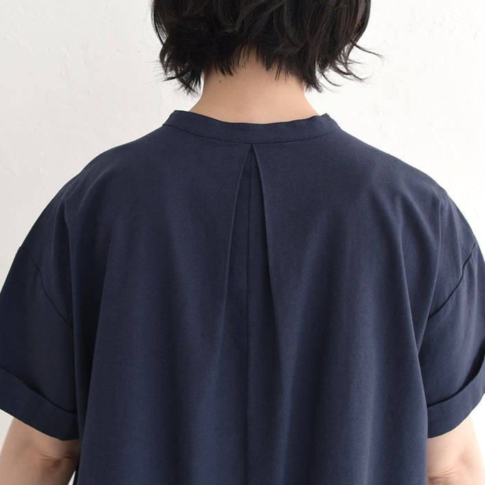 メール便送料無料 ブラウス 半袖 レディース 涼しい 綿麻 レディース 春夏 大きいサイズ 26SS0703R, | earth_eco_loco | 15