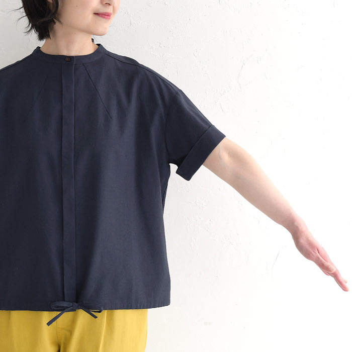 メール便送料無料 ブラウス 半袖 レディース 涼しい 綿麻 レディース 春夏 大きいサイズ 26SS0703R, | earth_eco_loco | 16