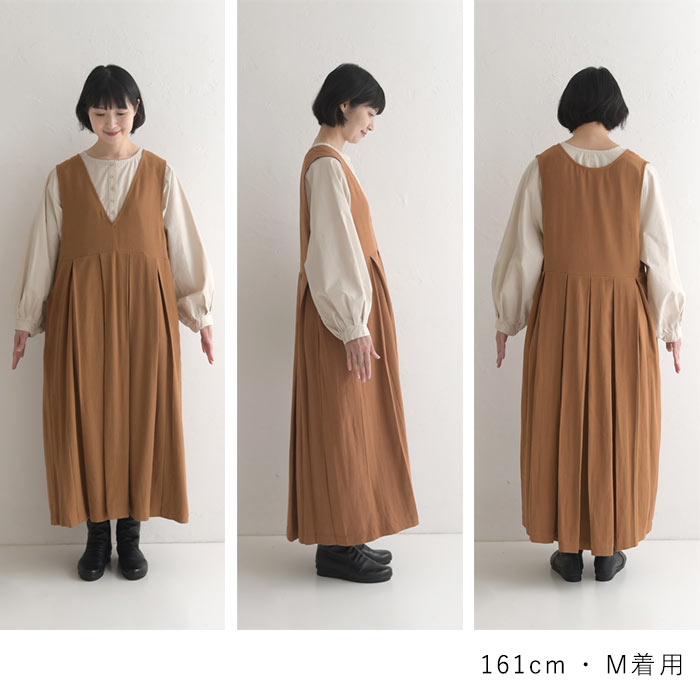 最大20％OFFクーポンあり ジャンスカワンピース レディース ジャンパースカート ロング ゆったり リネンコットン 綿 麻 25AW0822, 爆買 | earth_eco_loco | 18