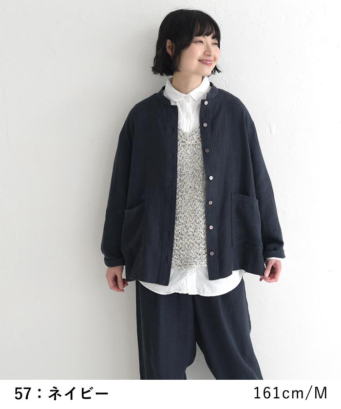 新作早割P5倍 ツイルライトジャケット 麻リヨセル 春 夏 秋 30代 40代 50代 26SS0219, | earth_eco_loco | 13