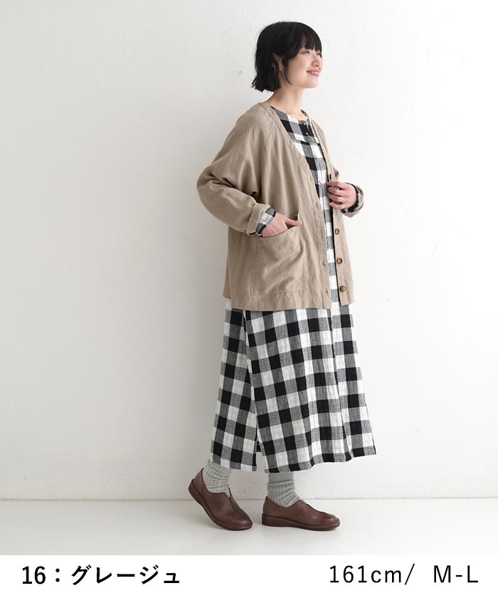 新作早割P5倍 カーディガンブラウス ラミー100％ 麻 earth_eco_loco 春夏 30代 40代 50代 26SS0306, | earth_eco_loco | 13