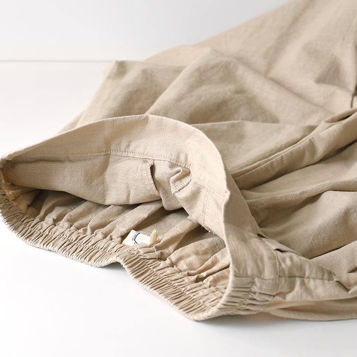 フレアパンツ カットワークレース 綿麻 ガウチョパンツ earth_eco_loco 夏 春 30代 40代 50代 26SS0604, | earth_eco_loco | 17
