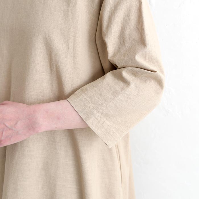 チュニックワンピース カットワークレース 綿麻 earth_eco_loco 夏 春 30代 40代 50代 26SS0604, | earth_eco_loco | 16
