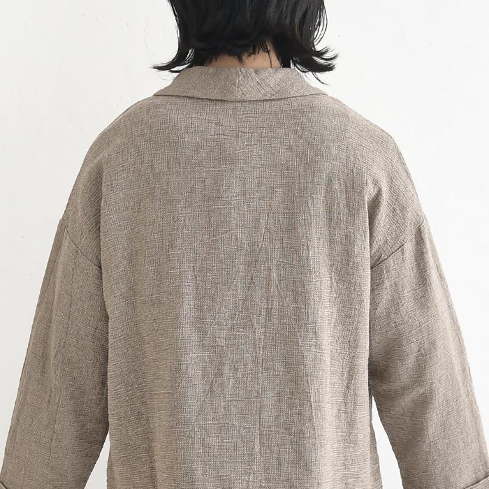 早割10％OFFクーポン ジャケット 綿麻パナマクロス earth_eco_loco 秋 30代 40代 50代 26AW0821, | earth_eco_loco | 16