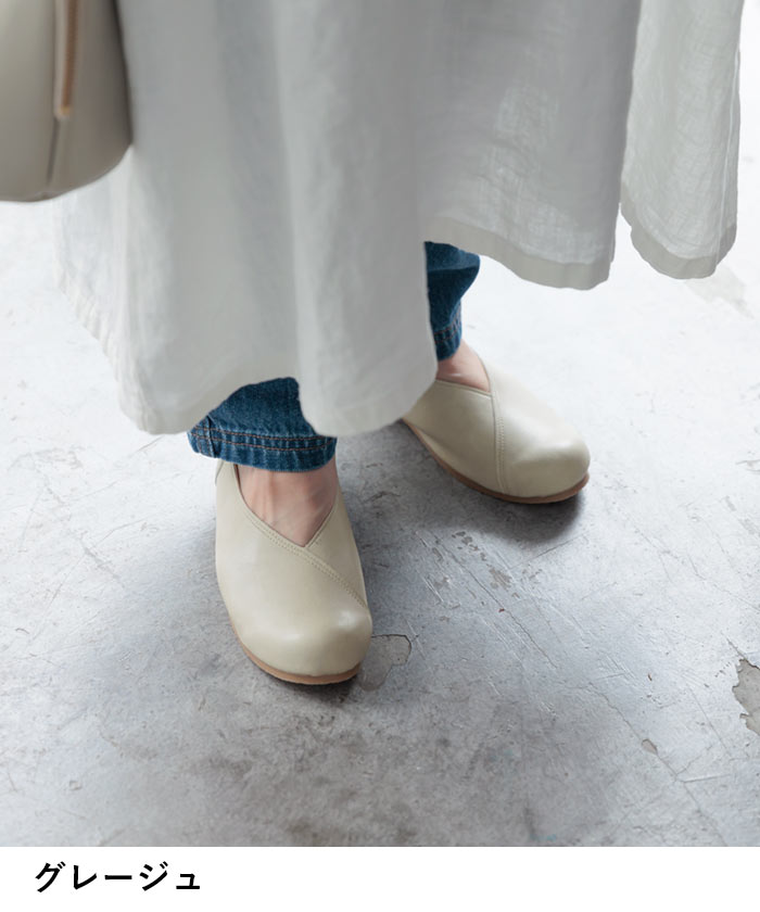 最大20％OFFクーポンあり パンプス レディース フラットシューズ 日本製 バレエシューズ ラウンドトゥ 歩きやすい 柔らかい 痛くない 大きいサイズ 25SS0228R, | earth_eco_loco | 08