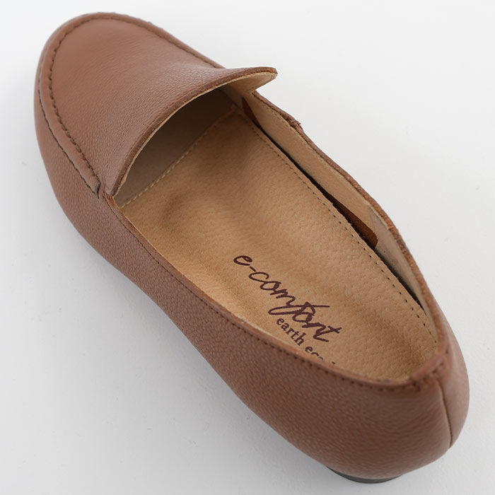 20％OFF セール！ 返品交換不可 3E ローファー フラットシューズ 本革 コンフォートシューズ 歩きやすい 22.5〜24.5 24AW0809R, q1128, q2, | earth_eco_loco | 20