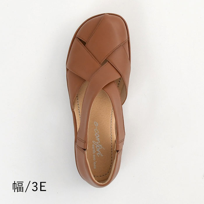 1111円OFFクーポンあり 本革 コンフォートサンダル 3E 歩きやすい フラットシューズ レディース 22.5〜24.5 30代 40代 50代 春 夏 秋 冬 26SS0304R, c14, | earth_eco_loco | 20