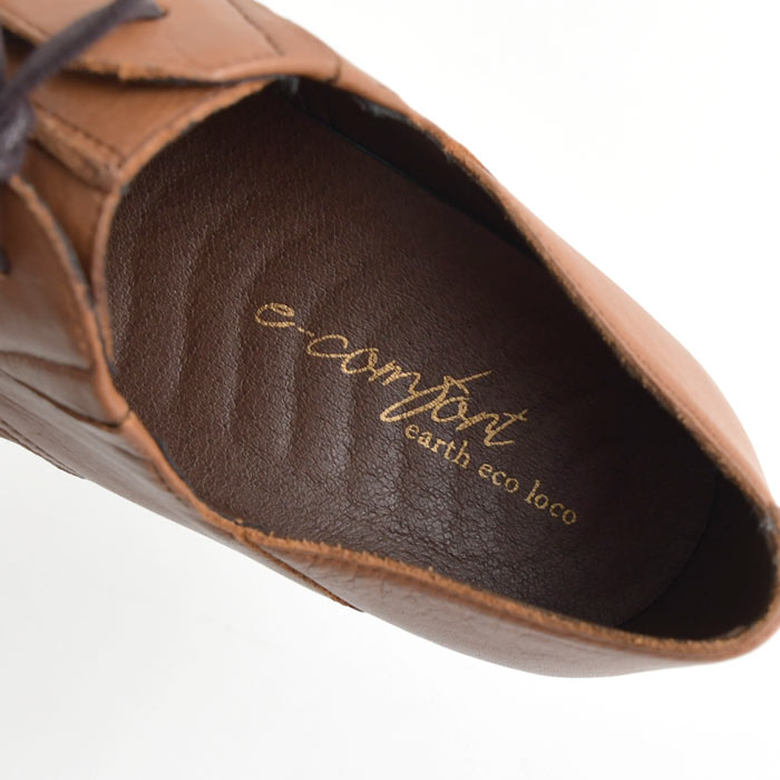 3E 本牛革 センターステッチ レースアップシューズ 幅広 歩きやすい 楽ちん 快適 25AW0829, | earth_eco_loco | 22