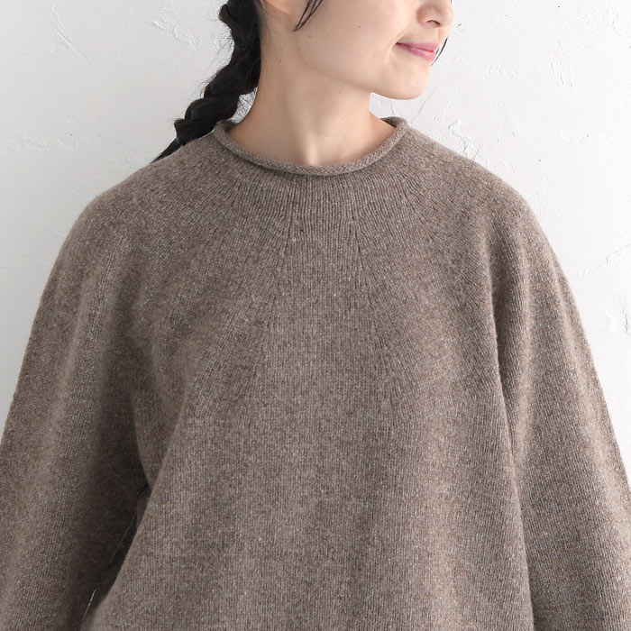 オリジナル 日本製 sococoti上質ウール100％ ニットプルオーバー M-L〜3L秋 冬 大きいサイズ 30代 40代 50代 23AW1117, |  | 15