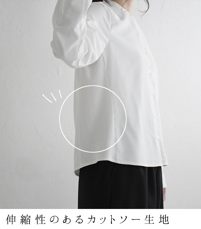 earth_eco_loco シャツ ブラウス 白 セレモニー レディース earth_eco_loco シャツ ブラウス 白 セレモニー レディース