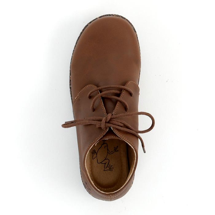 Shake In cloak レースアップシューズ カエルマーク 歩きやすい 履き