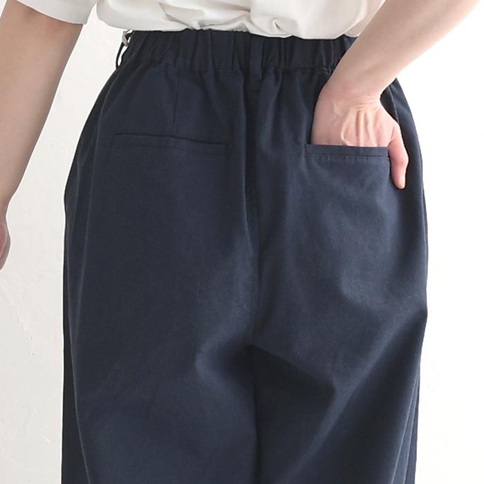S〜LL nod 綿麻 ウエストゴム ギャザー サーカスパンツ ワイドパンツ大きいサイズ 春 夏 30代 40代 50代 24SS0517,   greb, c14, |  | 16