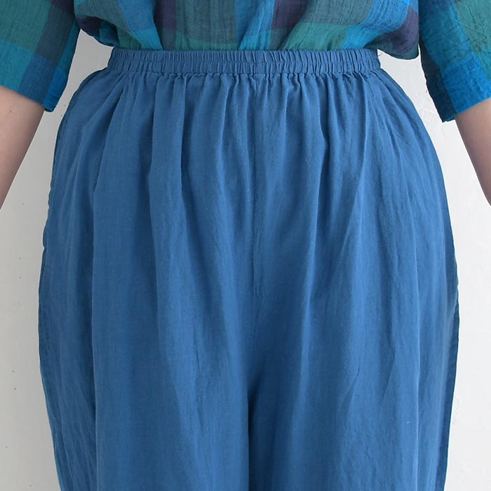 5％OFFクーポンあり ワイドパンツ ペチパンツ付き 涼しい レディース コットンリネン 綿 麻 25SS0711, | SO(ファッション) | 17