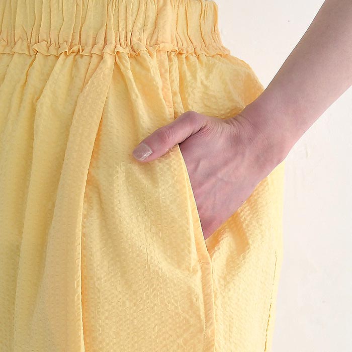 ワイドパンツ 9分丈 レディース SO[ ] コットン サルエルコクーン 綿100％ 25SS0509, | SO(ファッション) | 19