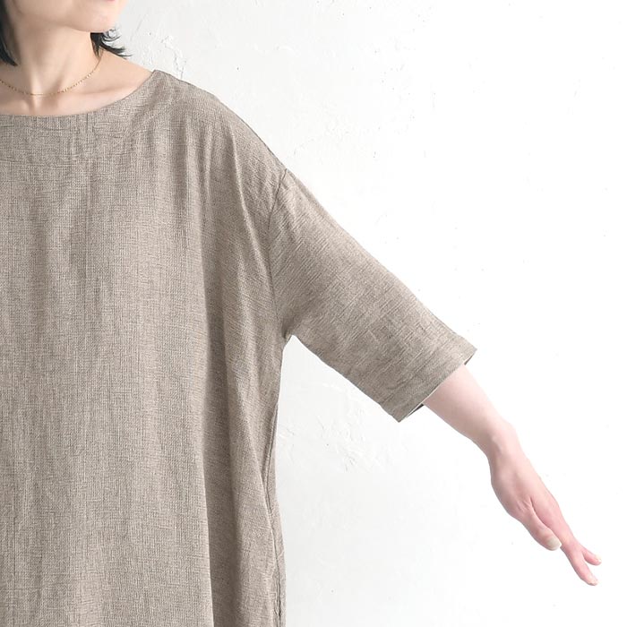 ワンピース 綿麻パナマクロス SO[]  春 夏 30代 40代 50代 26SS0731, | SO(ファッション) | 19