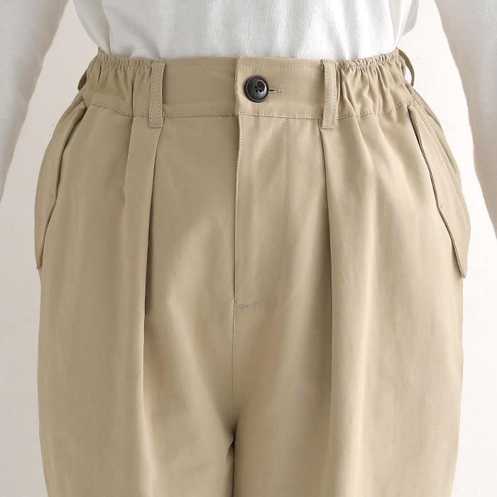 50％OFF セール！ 返品交換不可 パンツ ワイド ロング レディース あったか SUN VALLEY ナイロングログラン ウエストゴム 24AW1129, q1219, q5, | SUN VALLEY | 13