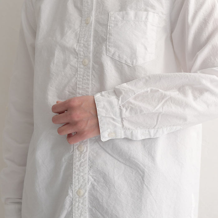 23%OFF シャツ 長袖 レディース ブラウス ロング丈 綿100％ SUNVALLEY サンバレー 綿オックス 無地 ecoloco別注 25SS0124R, オリジナル c14, | SUN VALLEY | 21