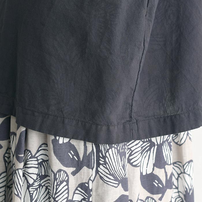 1,111円OFFクーポンあり メール便送料無料 チュニックブラウス 長袖 レディース シャツ 袖フリル 大人可愛い 綿100％ 25SS0411, | SUN VALLEY | 21