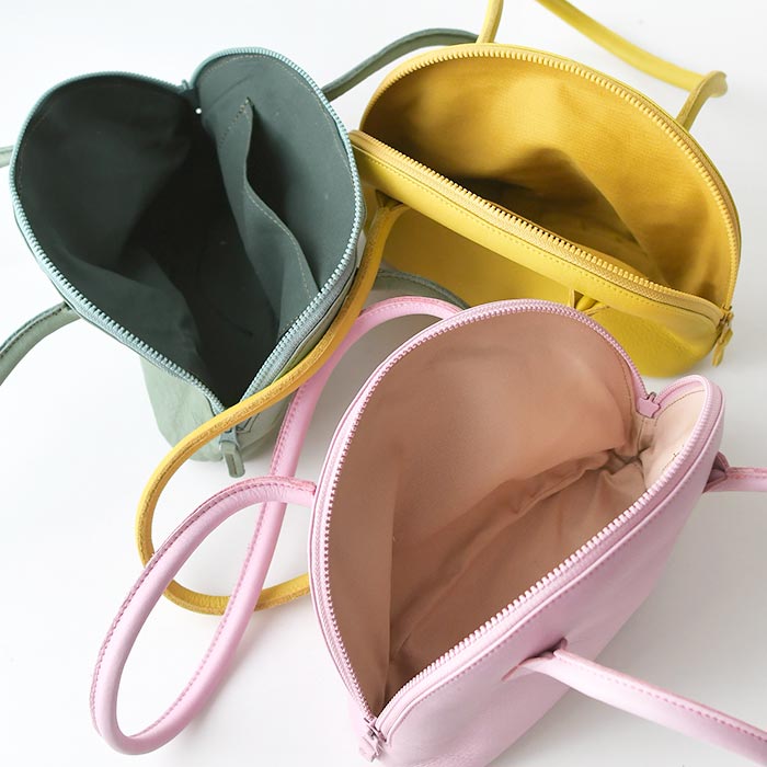 ハンドバッグ トートバッグ レディース 日本製 本革 ファスナー付き 小さめ TIDEWAY 軽い レザー 25SS0307, k1204, | TIDEWAY | 14