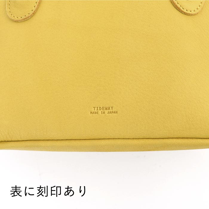 ハンドバッグ トートバッグ レディース 日本製 本革 ファスナー付き 小さめ TIDEWAY 軽い レザー 25SS0307, k1204, | TIDEWAY | 20