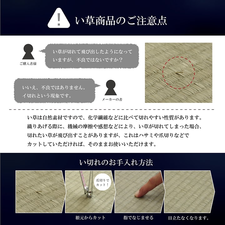 鍋島 い草 ござ 花ござ 国産 日本製 上敷き 和室 敷物 カーペット 江戸間 モダン 掛川織 お手入れ簡単 夏 抗菌防臭 調湿 消臭 空気清浄 汚れにくい_9
