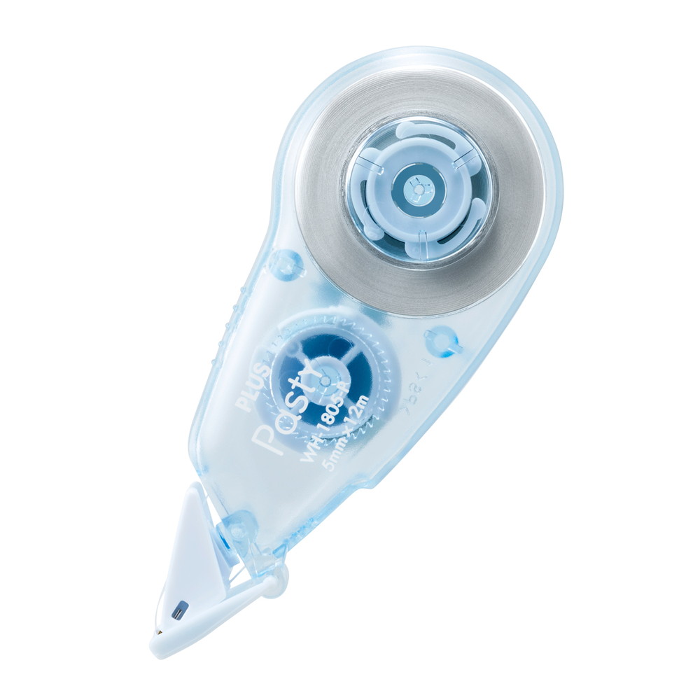 PLUS（プラス） PLUS Pasty 修正テープ 使い切りタイプ ブルー WH-1805