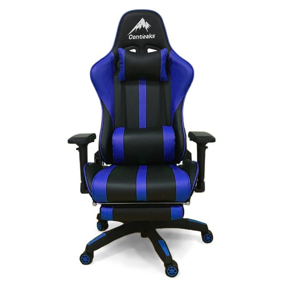 関家具 sekikagu ゲーミングチェア ルセルV2 オットマン付き ブルー
