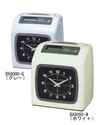 アマノ（amano） タイムレコーダー BX6200(W) ホワイト : オフィス