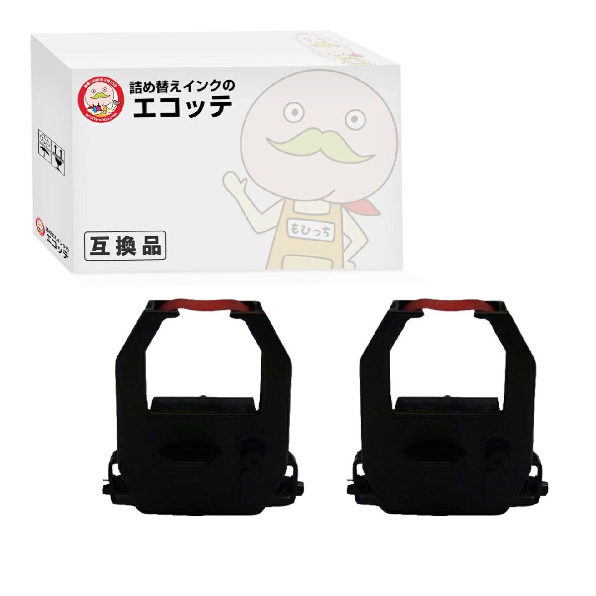キャノン分包機 熱転写インクリボンカセット 2個 エコッテ YK629670