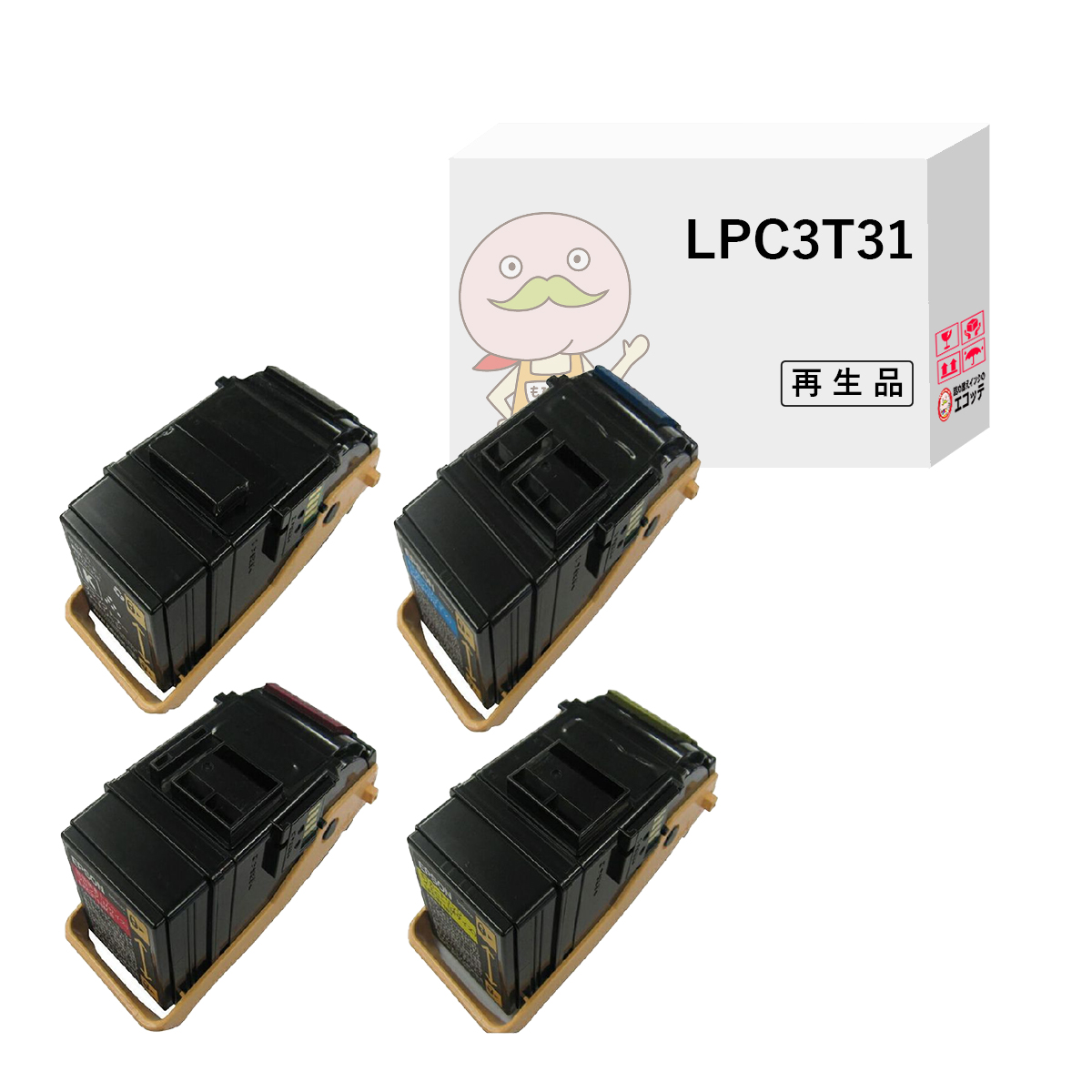 EPSON トナーLPC3T31 4色セット