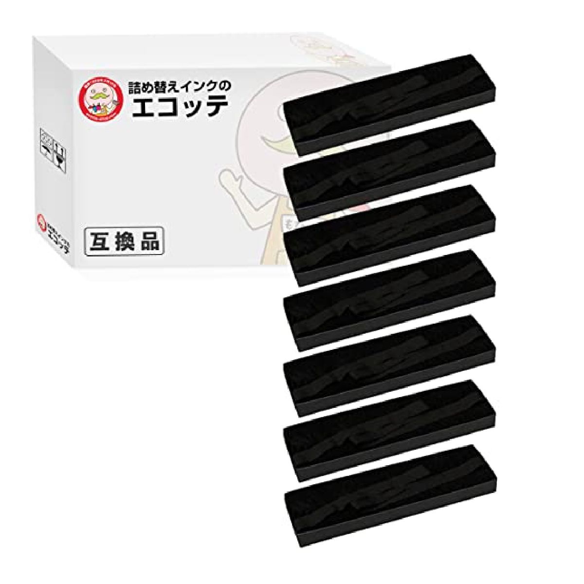 エコッテ  5557H   5577G02   55P1505  KEL 兼松エレクトロニクス サブリボン 黒 6個    兼松エレクトロニクス サブリボン 5557H   5577G02   55P1505 サブ