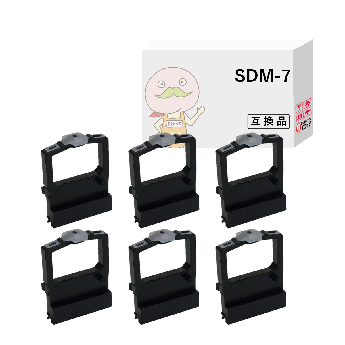 熱い販売 エコッテ SDM-7 FUJITSU ( 富士通 )用 インクリボンカセット