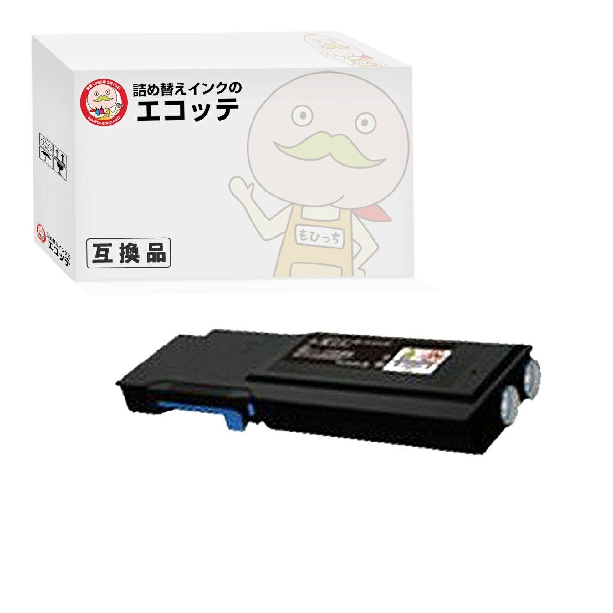 エコッテ CT202090C FUJI XEROX ( 富士ゼロックス )用 リサイクルトナー シアン 1個 ┃ CP400psII CP400ps CP400dII CP400d DocuPrint ドキュプリント :824710:詰め替えインクのエコッテ