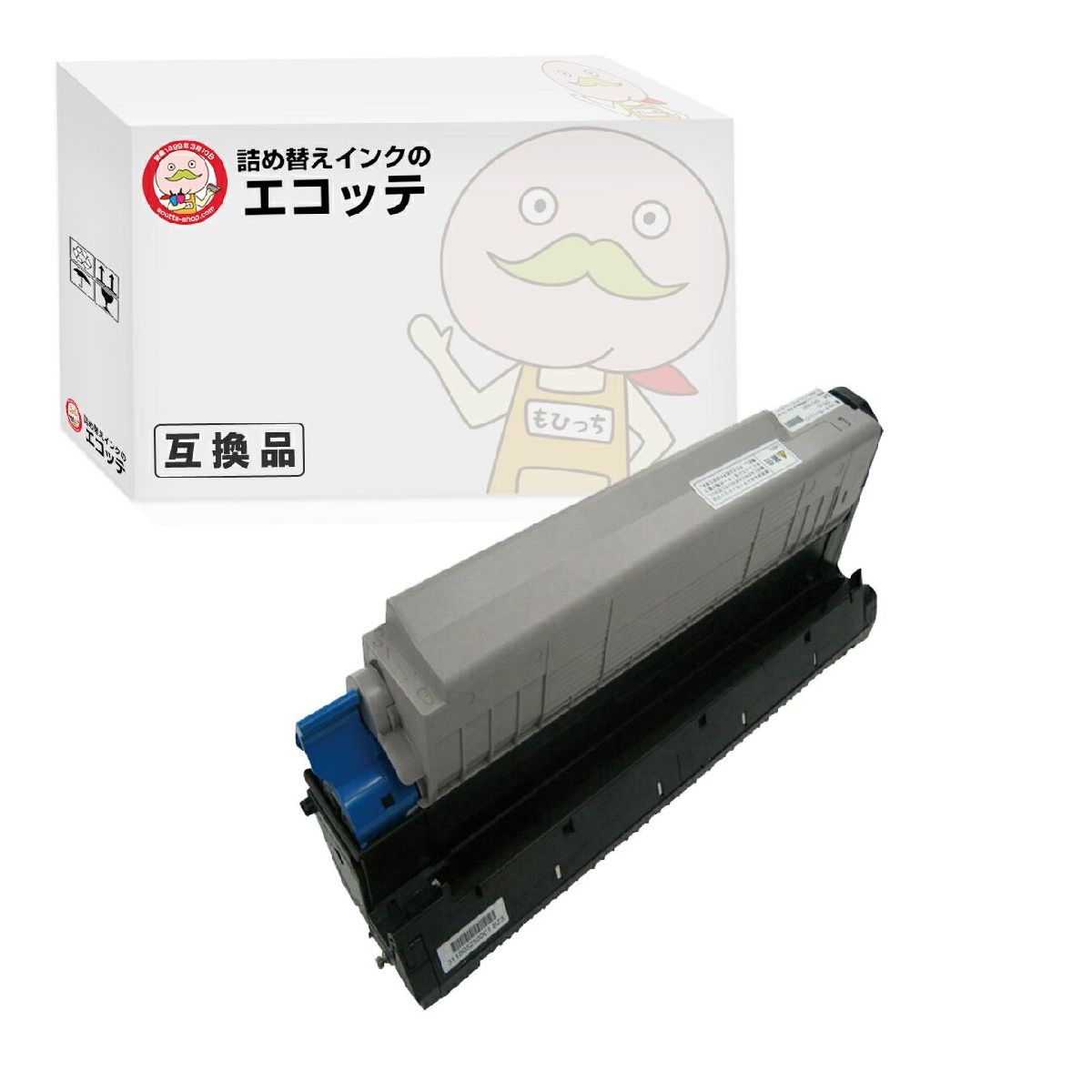 エコッテ EPC M3B1 OKI ( 沖 )用 リサイクルトナー ブラック ( 黒 ) 1個 ┃ B840dn B820n COREFIDO :825180:詰め替えインクのエコッテ