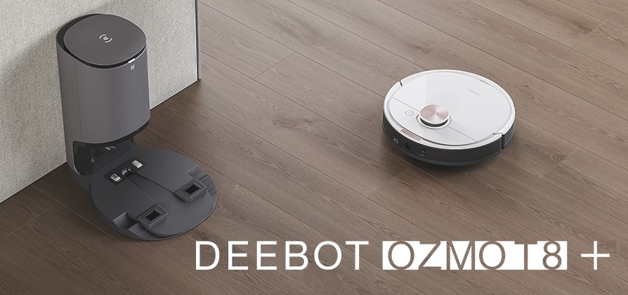 エコバックス DEEBOT OZMO T8+ ロボット掃除機 業界初 D-ToF