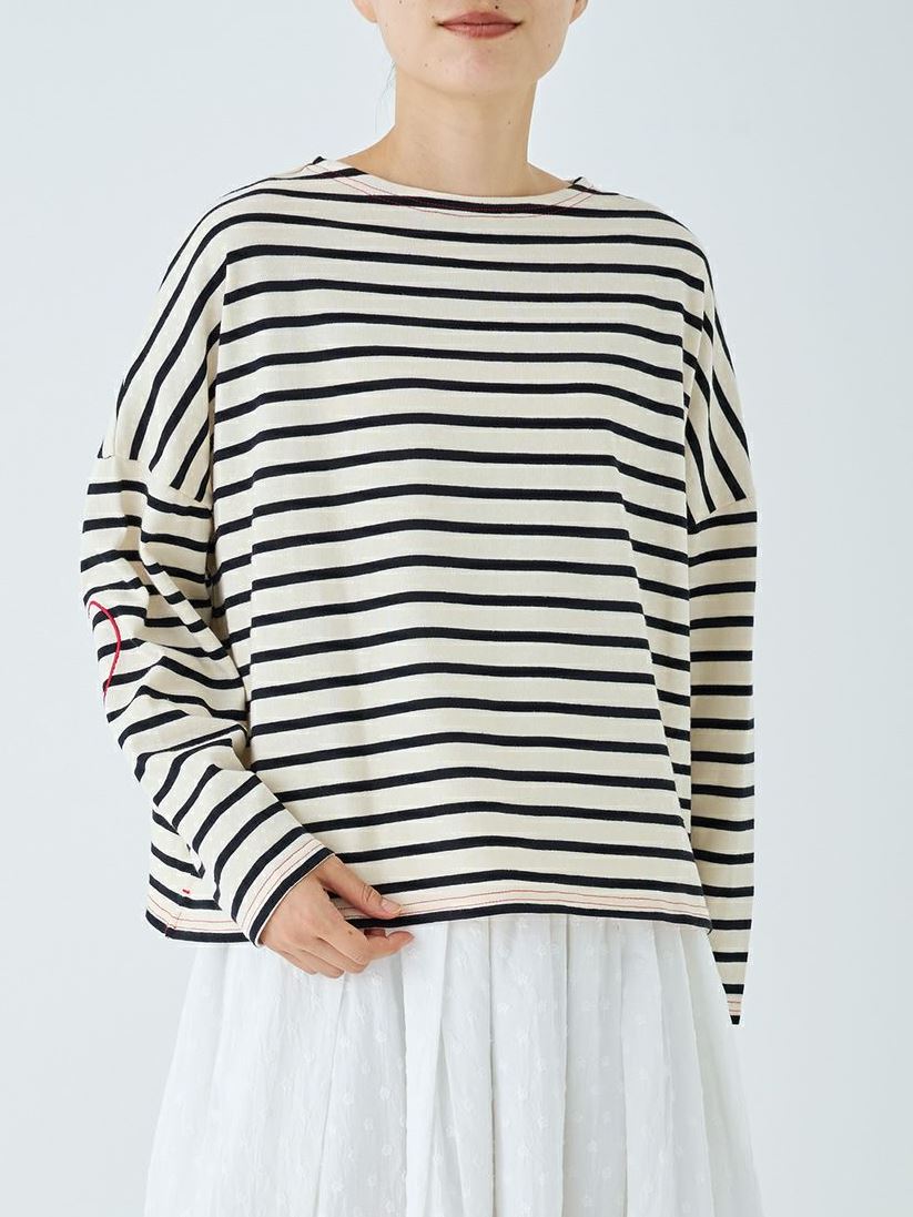 【最安値】doublet 21SS ハートバルーン ボーダー ロンT 22480512-02.jpg