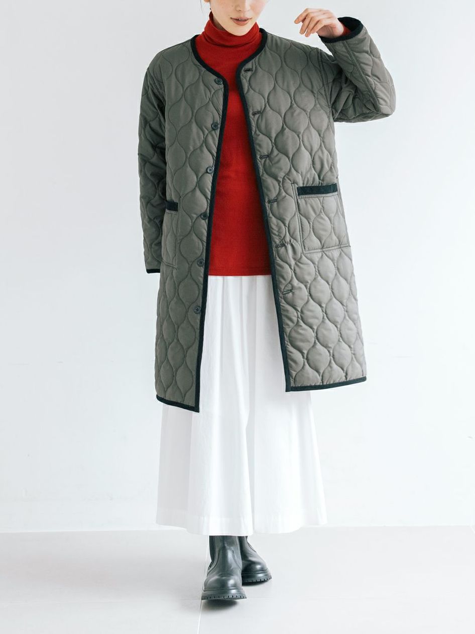 PONT DE CHALONS ポンデシャロン キルティング コート ジャケット