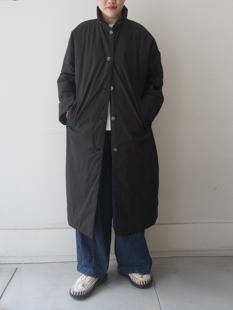 mao made（マオメイド） コート ロング ステンカラー オーバー サイズ