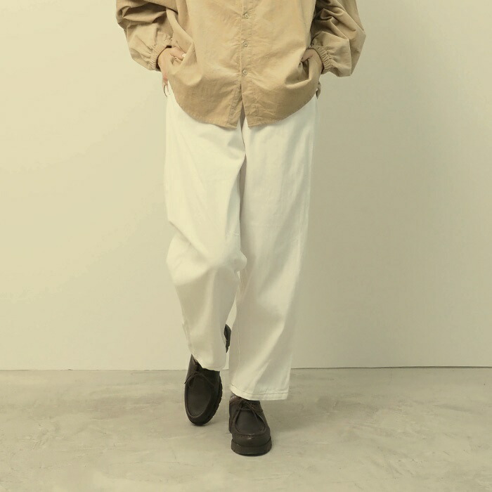 NARU（ナル） デニム パンツ ジーンズ イージー パンツ ウエスト ゴム