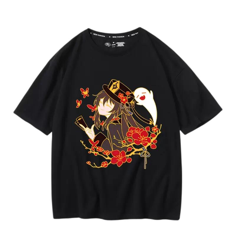 お年玉セール特価】原神 げんしん Tシャツ 萌えグッズ 草神 ナヒーダ 謎の少女 記念シャツ 須弥 スメール コスブレ衣装 impact 草の神  Genshin 日常服 胡桃 夏服 半袖 散兵流浪者 制服、作業服