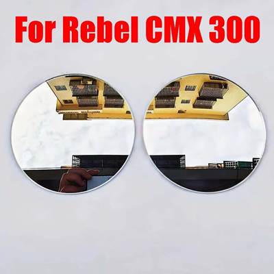 ホンダ レブル 1100 CMX500 CMX1100アクセサリー凸面鏡 バックミラーサイドミラーワイドビュービジョンリバースレンズ バイクパーツ｜ectmmstore｜02