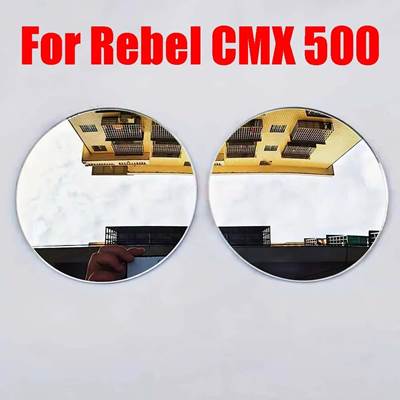 ホンダ レブル 1100 CMX500 CMX1100アクセサリー凸面鏡 バックミラーサイドミラーワイドビュービジョンリバースレンズ バイクパーツ｜ectmmstore｜03