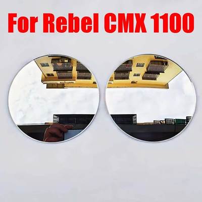 ホンダ レブル 1100 CMX500 CMX1100アクセサリー凸面鏡 バックミラーサイドミラーワイドビュービジョンリバースレンズ バイクパーツ｜ectmmstore｜04