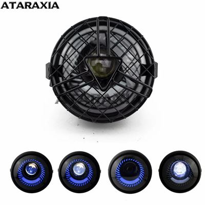 LED ヘッドライトプロジェクターハイ 低防水ヘッドライトブラケットアイアンXL 883 1200 バイクパーツ 部品 互換品 カスタム アクセサリ｜ectmmstore｜03