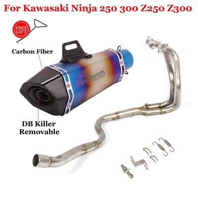 エキゾースト ホンダ ニンジャ 250ニンジャ 300Z250Z3002008-2017 バイクパーツ 部品 互換品 カスタム アクセサリー｜ectmmstore｜08