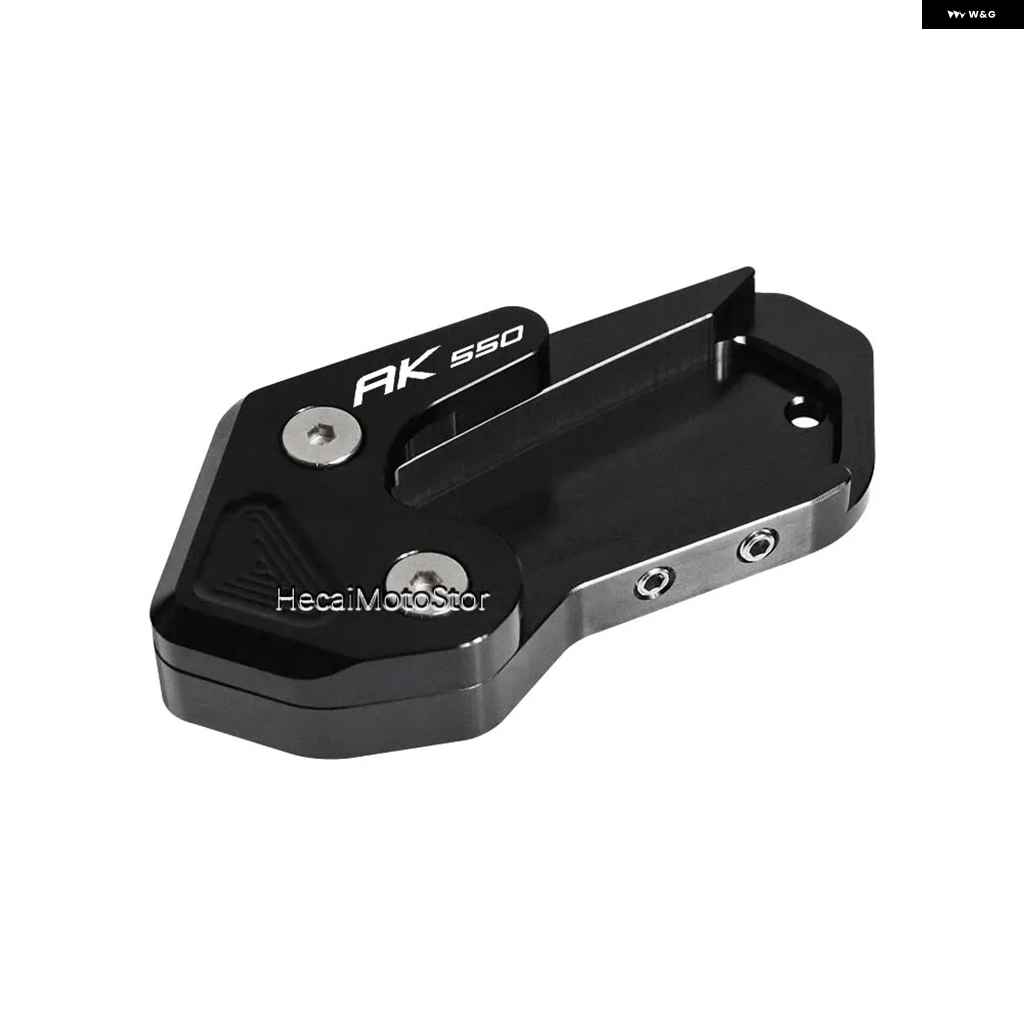 並行輸入品 KYMCO AK550 AK550 2017-2021 キック スタンド フットサイド スタンド 延長 パッド サポート プレートの画像
